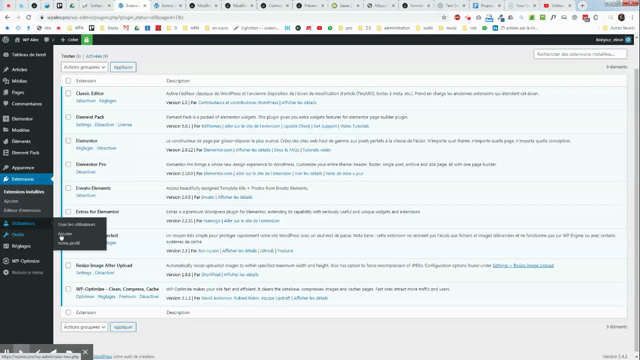 creer compte administrateur wordpress